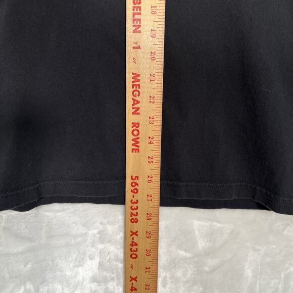 LG Haggard Pirate Short Sleeve Black Tee T Shirt "Drinking Crew" Pirate Sailor - Picture 6 of 9